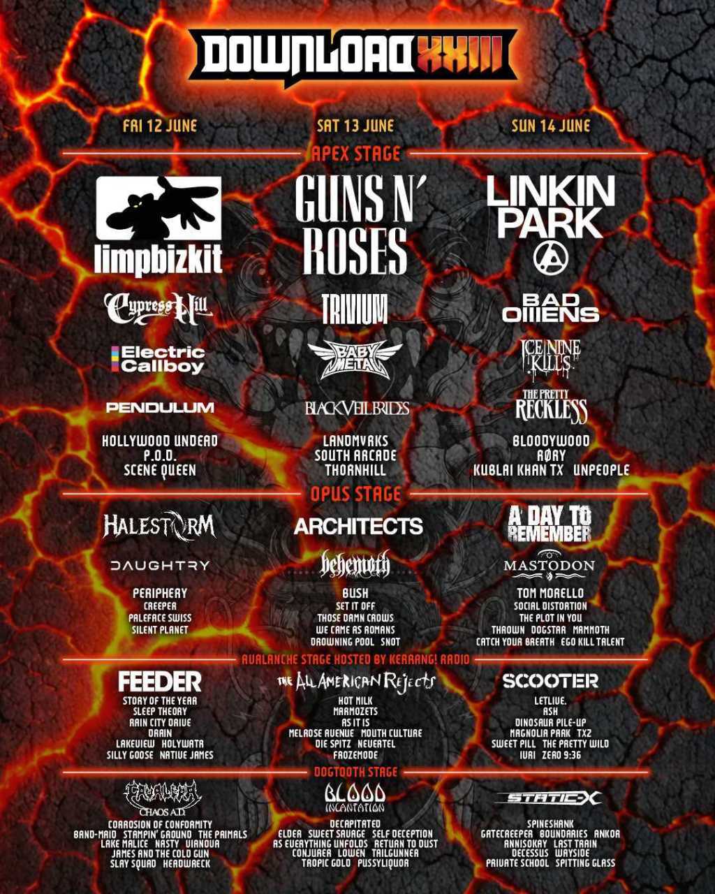 DLXXIII Just Got Bigger: Download Festival 2026 Adds 14 More&nbsp;Names