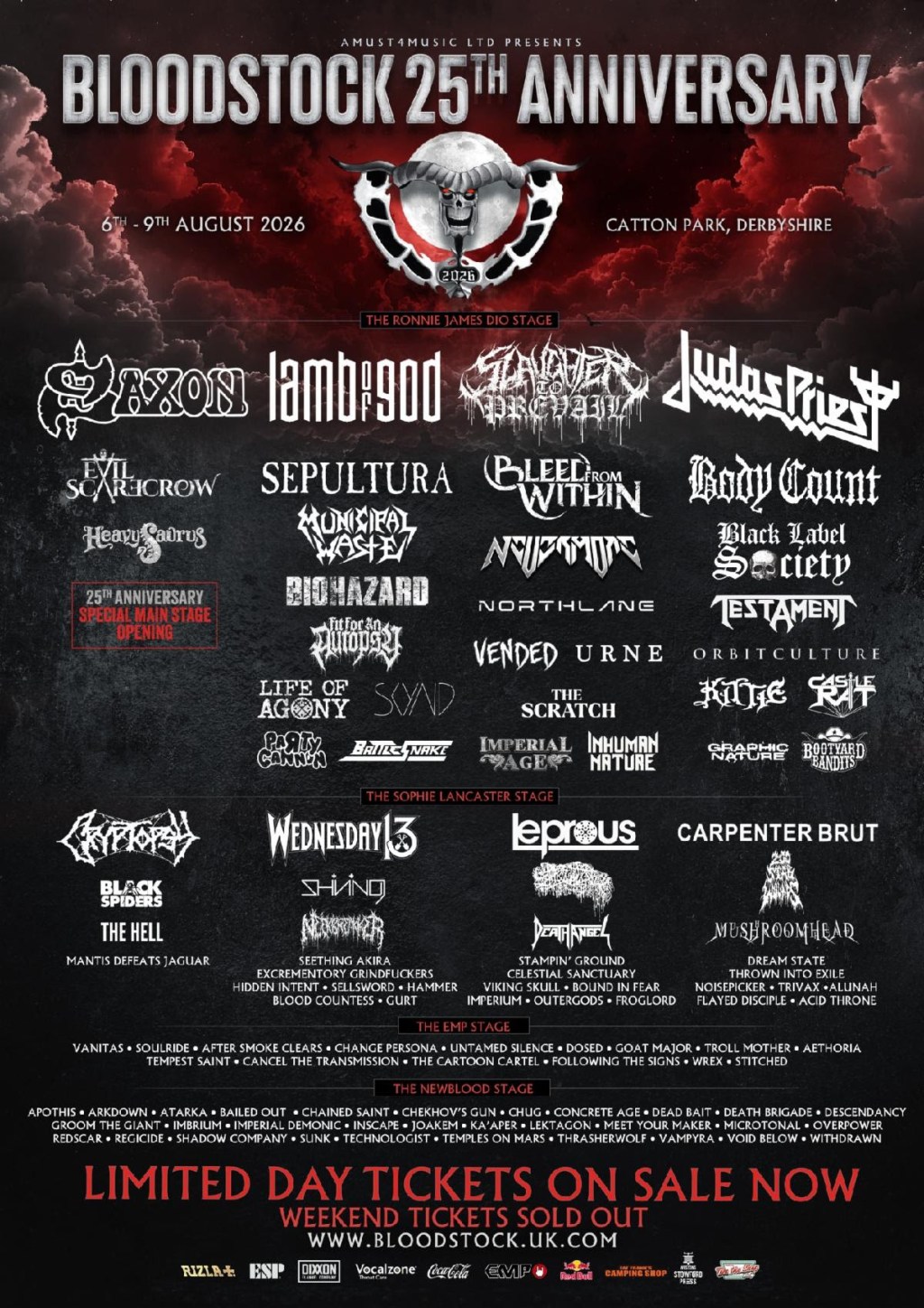 Press Secured For Bloodstock Open Air&nbsp;2026!